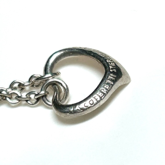 Tiffany & Co. 925 Silver Elsa Peretti Open Heart Bracelet - Picture 4 of 8